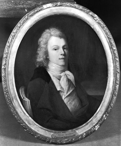 Portrait of Charles Maurice Talleyrand-Perigord (1754-1838) Aged 16 by French School